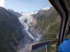 Uitzicht op de Franz Josef Glacier