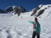 Op de Fox Glacier
